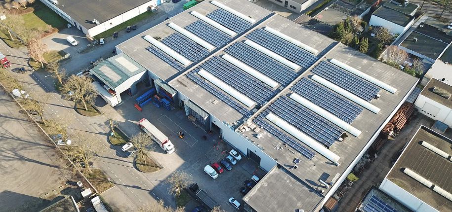 Plaatsing nieuwe zonnepanelen  