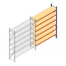 Gebruikte AR grootvakstelling 3000x2400x600 mm (hxbxd) 6 niveaus aanbouwsectie