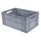 Begra Euronorm stapelbak 600x400x270 mm (lxbxh) lichtgrijs