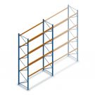 Gebruikte Esmena palletstelling 5000x2700x1100 mm (hxbxd) 4 niveaus beginsectie