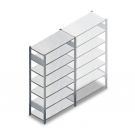 Deels gebruikte legbordstelling Stow 2250x1265x400 mm (hxbxd) 7 niveaus beginsectie
