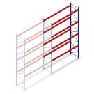 Gebruikte Armes palletstelling 4950x2700x1100 mm (hxbxd) 4 niveaus aanbouwsectie