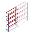 Gebruikte Armes palletstelling 4950x2700x1100 mm (hxbxd) 4 niveaus beginsectie