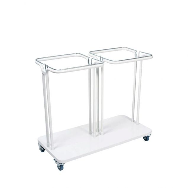 Afvalbak Combo 2x40 Liter Wit