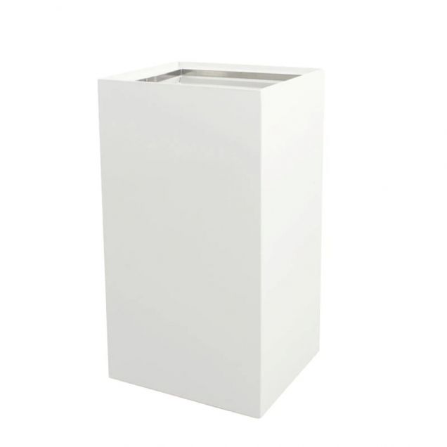 Modulaire afvalbak voor afvalscheiding 90 Liter Wit