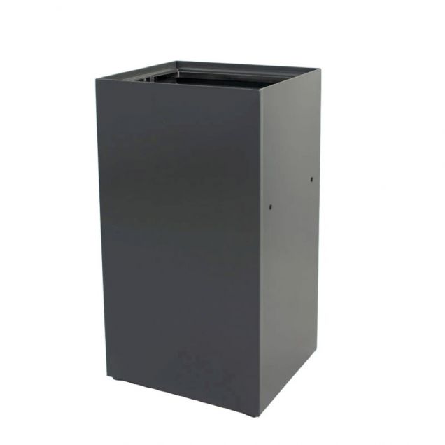 Modulaire afvalbak voor afvalscheiding 90 Liter Grijs