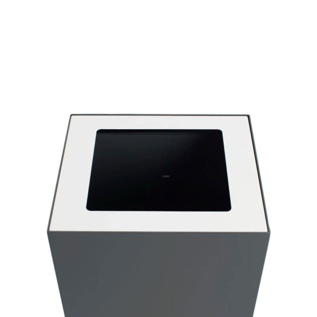 Witte Top voor modulaire afvalscheidingsunit 90 Liter