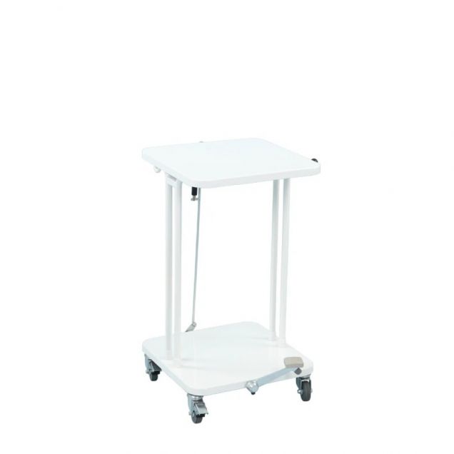 Afvalbak met deksel en voetpedaal 40 Liter Wit