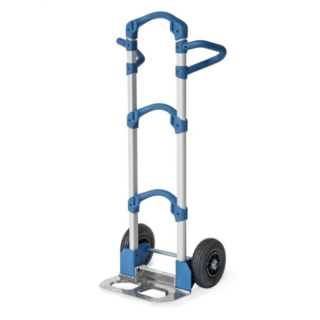 Steekwagen Fetra inklapbaar aluminium 200kg 1250mm luchtbanden