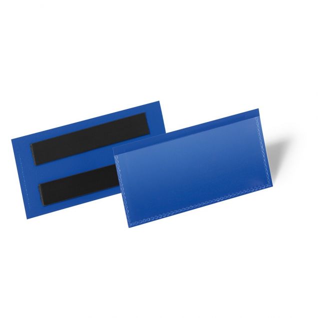 Durable documenthoes magnetisch 100x38mm blauw
