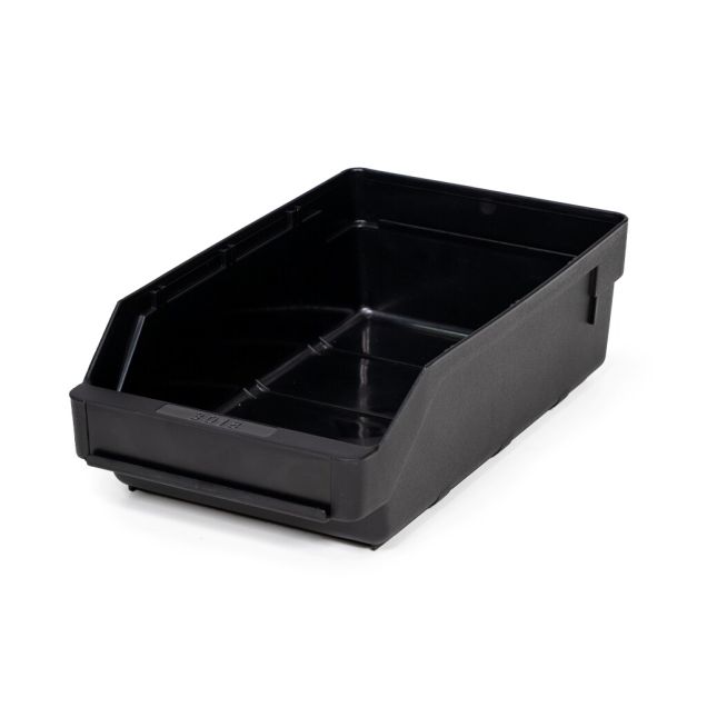 Magazijnbak 3018 Zwart (ESD) 300x180x95mm (lxbxh)