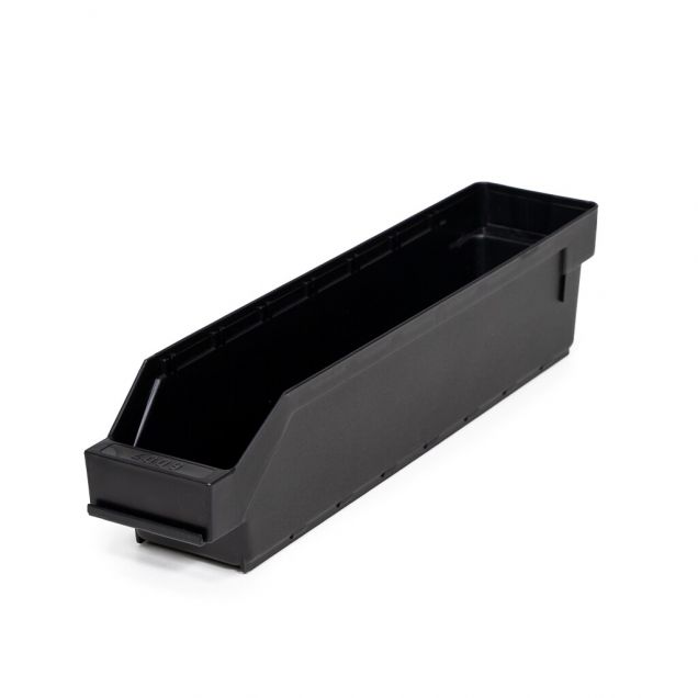 Magazijnbak 4009 Zwart (ESD) 400x90x95mm (lxbxh)