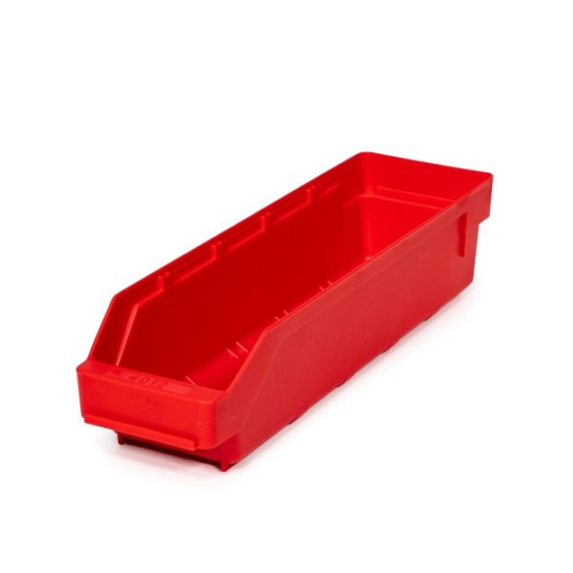 Magazijnbak 4012 Rood 400x120x95mm (lxbxh)