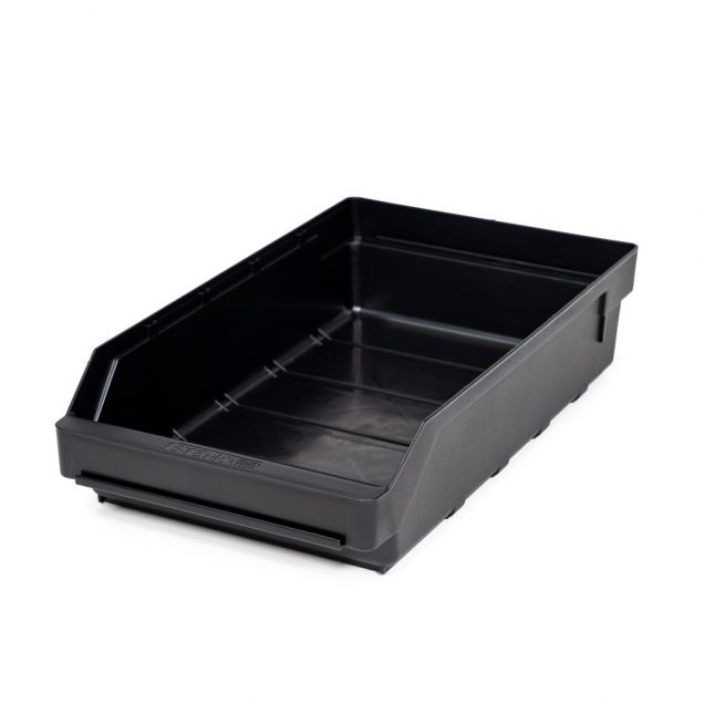 Magazijnbak 4024 Zwart (ESD) 400x240x95mm (lxbxh)