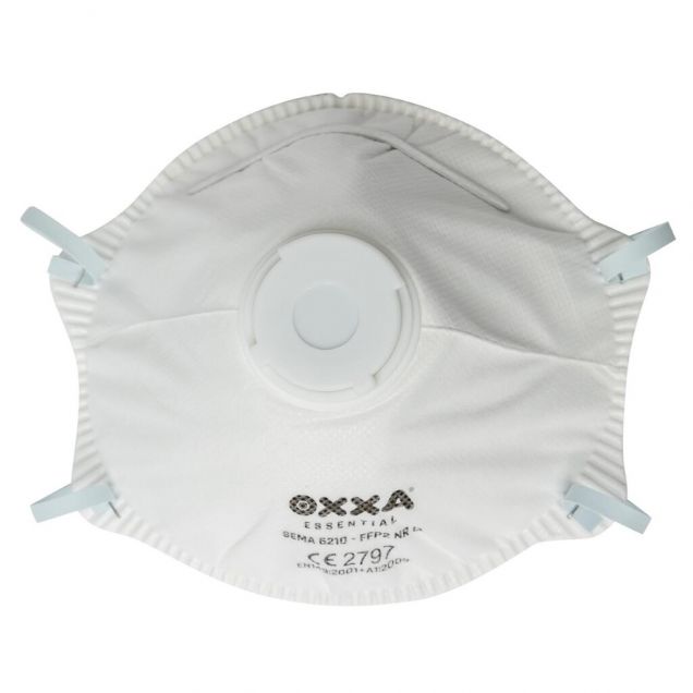OXXA Essential stofmasker Sema 6210 FFP2 NR D met uitademventiel