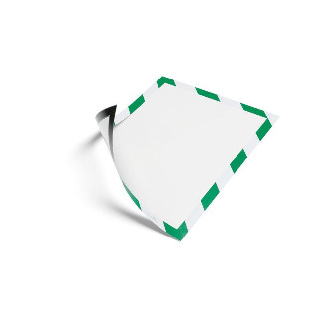 Durable Informatiekader DURAFRAME magnetisch A4 groen/wit