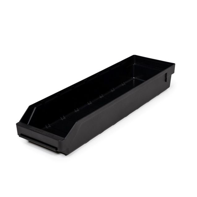 Magazijnbak 6018 Zwart (ESD) 600x180x95mm (lxbxh)