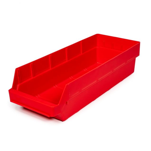 Magazijnbak 6024-15 Rood 600x240x150mm (lxbxh)