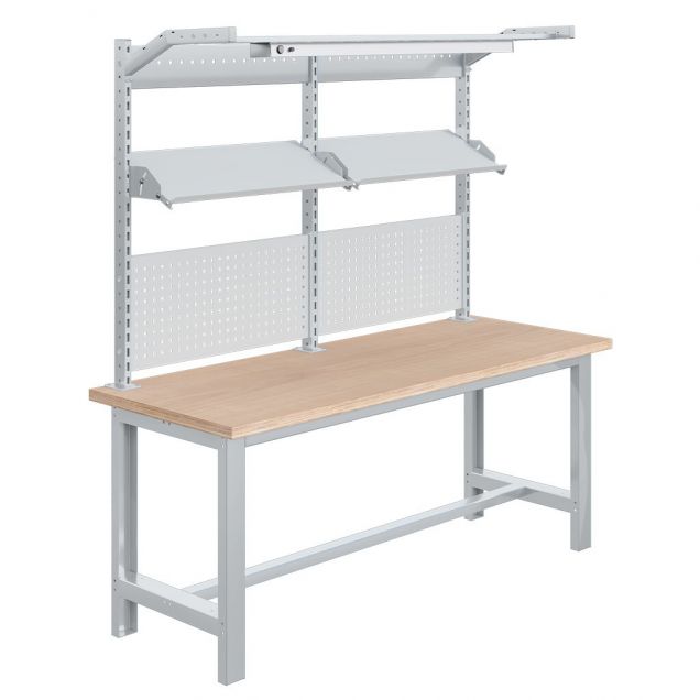 Werkbank Sofame multiplex 40mm 2000x750x840mm 1500kg Grijs