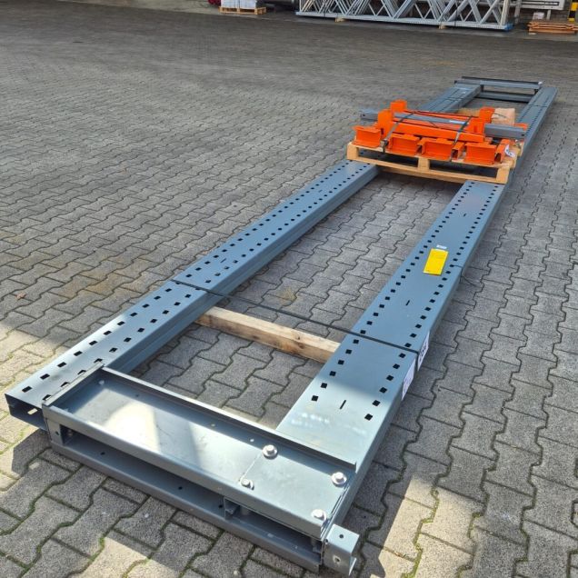 Voordeelpartij gebruikte zware draagarmstelling Elvedi 7000x1300x700 mm (hxbxd) 7 niveaus