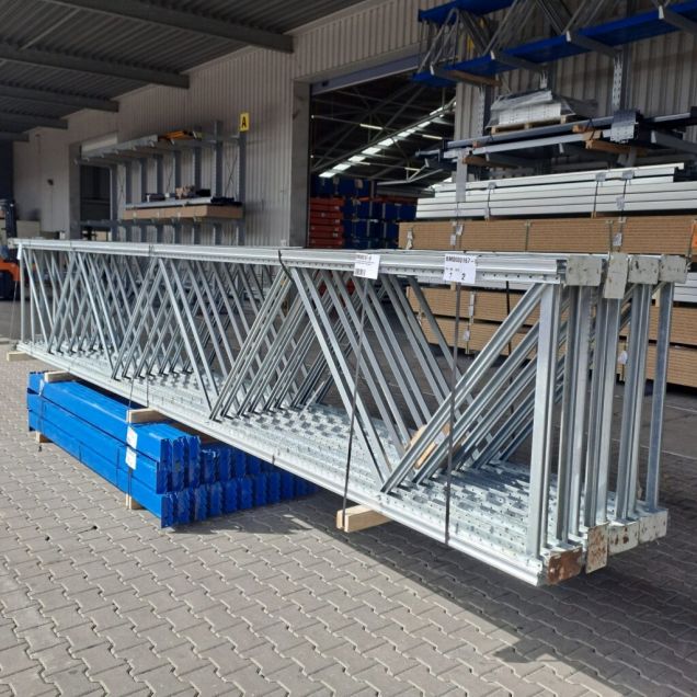 Voordeelpartij gebruikte Vogelsang palletstelling 6170x22500x1100 mm (hxbxd) 3 niveaus