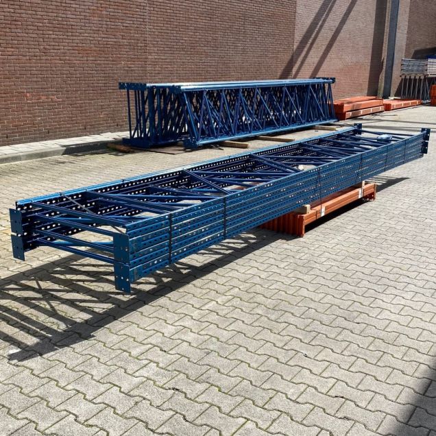 Voordeelpartij gebruikte Polypal palletstelling 6150x5740x1100 mm (hxbxd) 4-5 niveaus