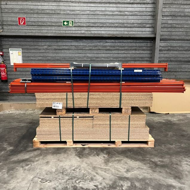 Voordeelpartij deels gebruikte AR grootvakstelling 2000x10024x800mm (hxbxd) 3 niveaus