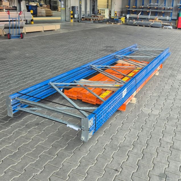 Voordeelpartij gebruikte Esmena palletstelling 5000x5625x1100 mm (hxbxd) 3 niveaus