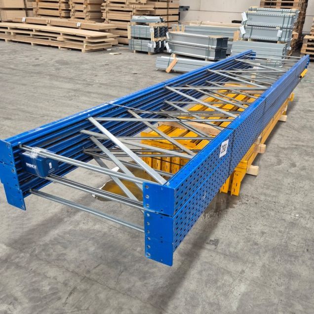 Voordeelpartij gebruikte Esmena palletstelling 5500x11565x1100 mm (hxbxd) 4 niveaus