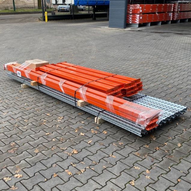 Voordeelpartij deels gebruikte AR T2 palletstelling 3500x9650x1100mm (hxbxd) 2 niveaus