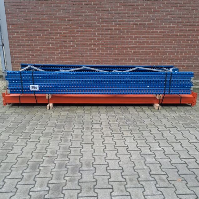Voordeelpartij gebruikte AR T1 palletstelling 3400x14800x1100mm (hxbxd) 2 niveaus