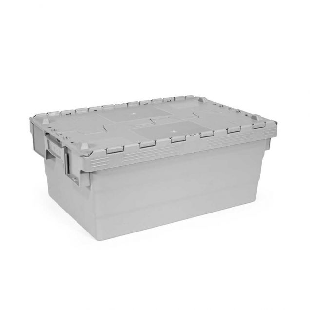 Begra distributiebak, transportbak 600x400x250 mm (lxbxh) grijs