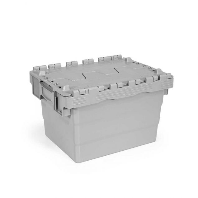 Begra distributiebak, transportbak 400x300x250 mm (lxbxh) grijs