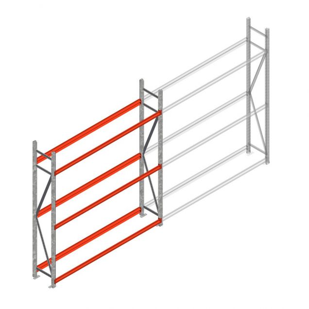 Bandenstelling grootvak AR 2250x2010x400mm (hxbxd) 3 niveaus beginsectie