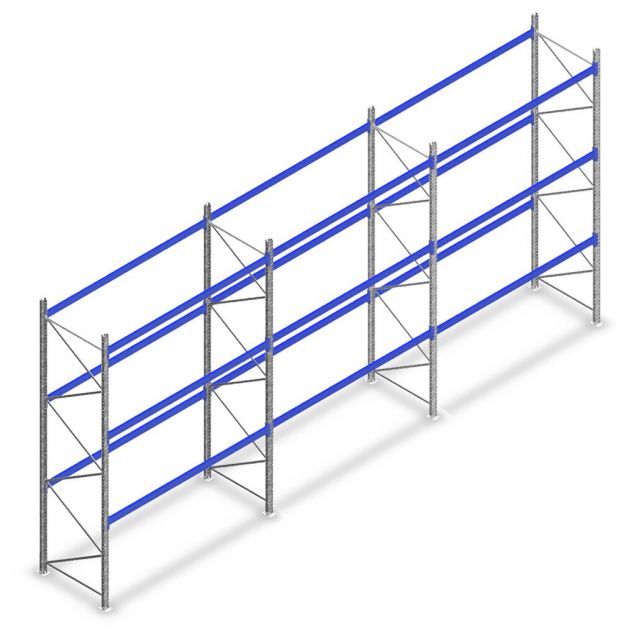 Voordeelrij deels gebruikte Bito palletstelling 5000x8580x1100 mm (hxbxd) 3 niveaus