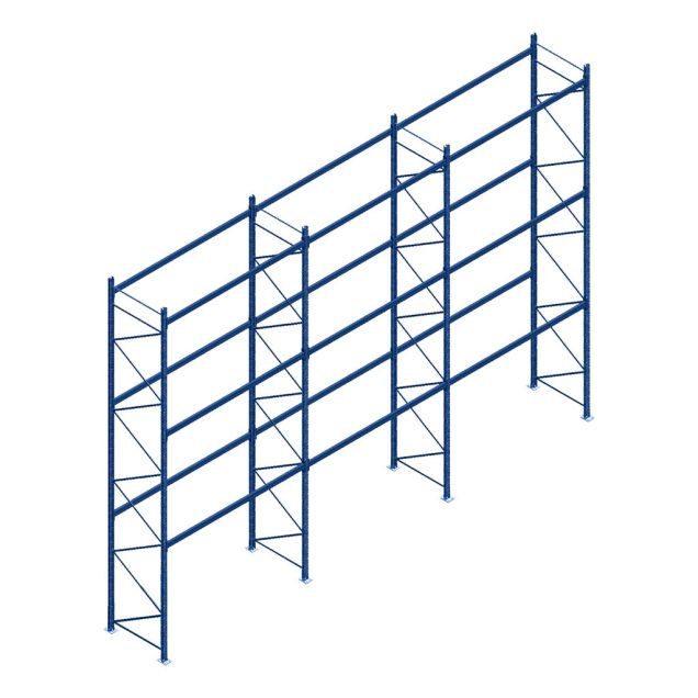 Voordeelrij gebruikte Stow palletstelling 4050x8580x1100mm (hxbxd) 3 niveaus