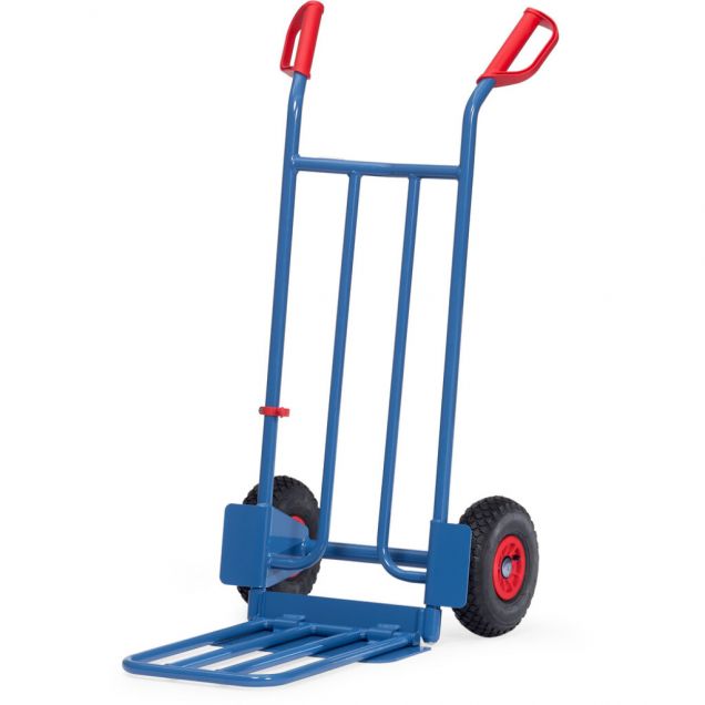 Inklapbare steekwagen 250 kg 1150 mm met luchtbanden