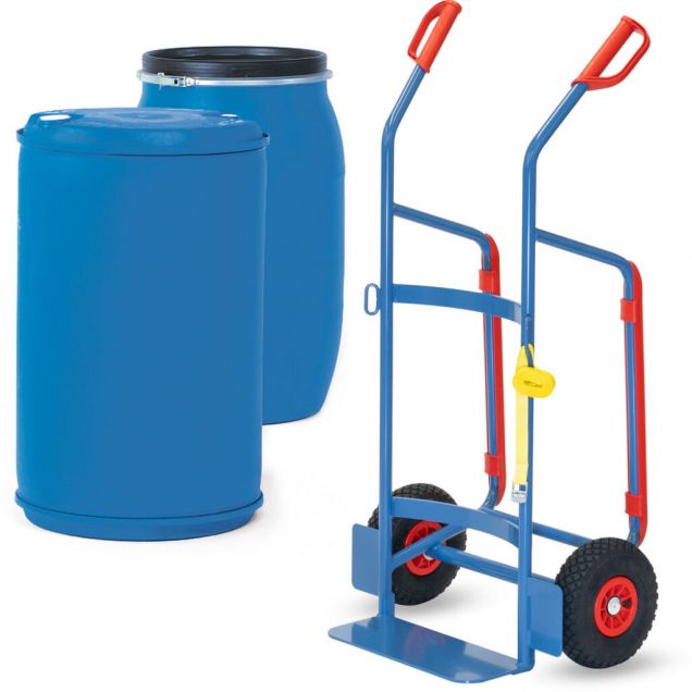 Vatensteekwagen 250 kg 1300 mm met luchtbanden