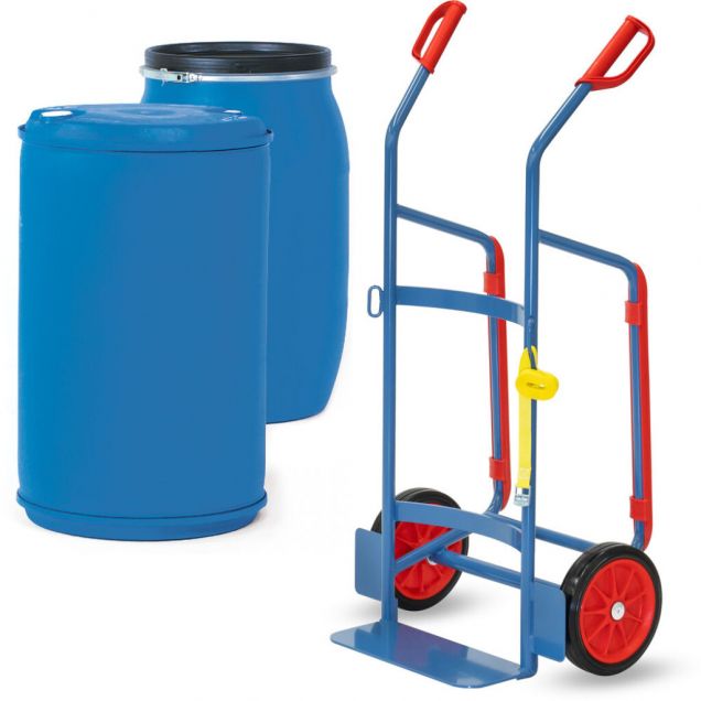 Vatensteekwagen 250 kg 1300 mm met rubberbanden