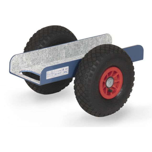 Platenroller 400 kg 270 mm met luchtbanden