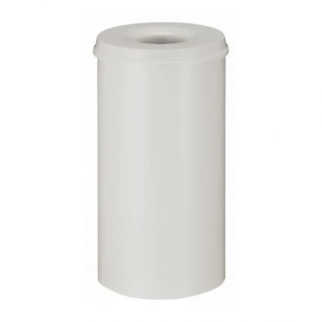 Vlamdovende papierbak 50 liter grijs