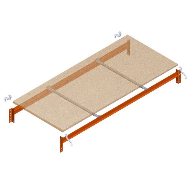 Niveau AR grootvak 2700x1200mm (bxd)