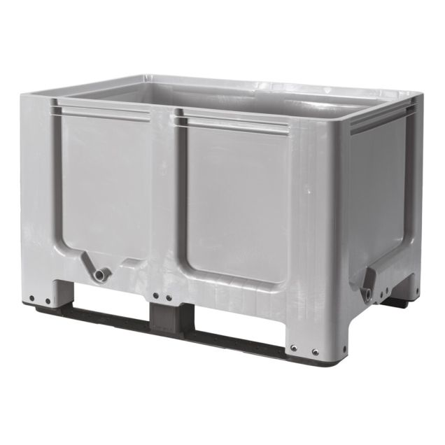 Palletbox euroformaat 1200x800x790 mm (lxbxh) op 2 sleeplatten
