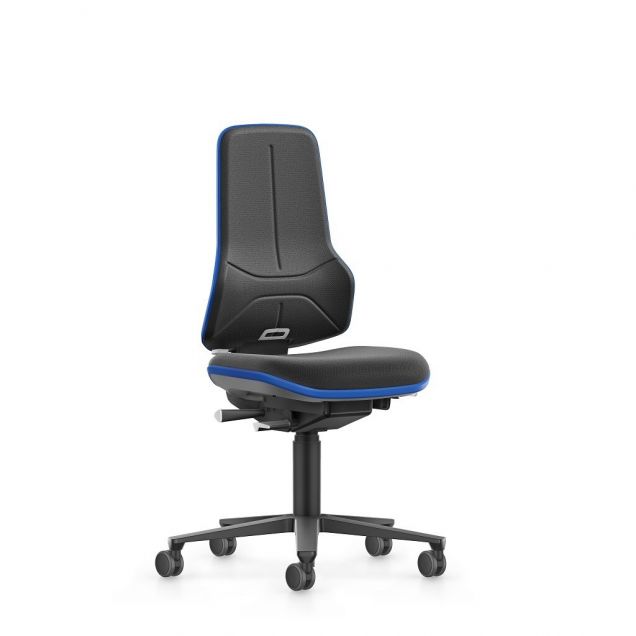 Bimos werkstoel Neon XXL heavy duty Blauw