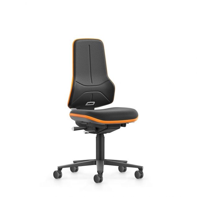 Bimos werkstoel Neon XXL heavy duty Oranje