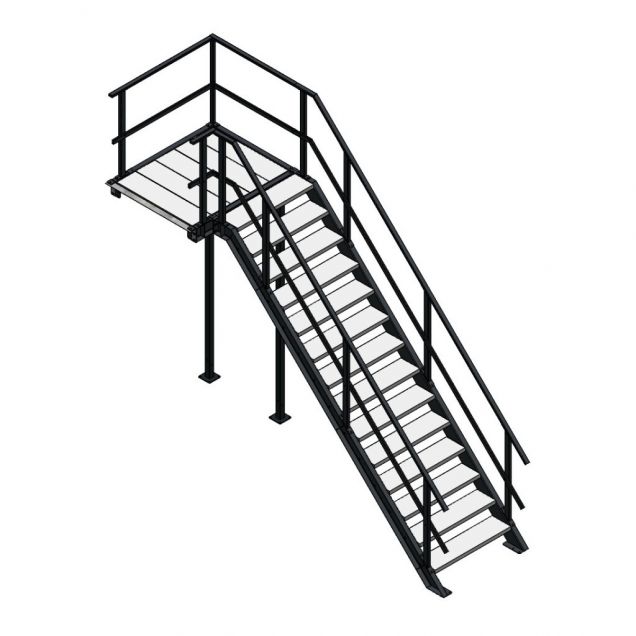 Bordestrap linksaf 2800x1000 mm (hxb)