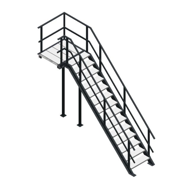Bordestrap linksaf 2800x800 mm (hxb)