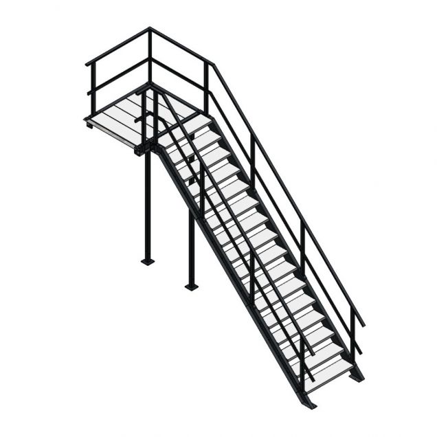 Bordestrap linksaf 3200x1000 mm (hxb)