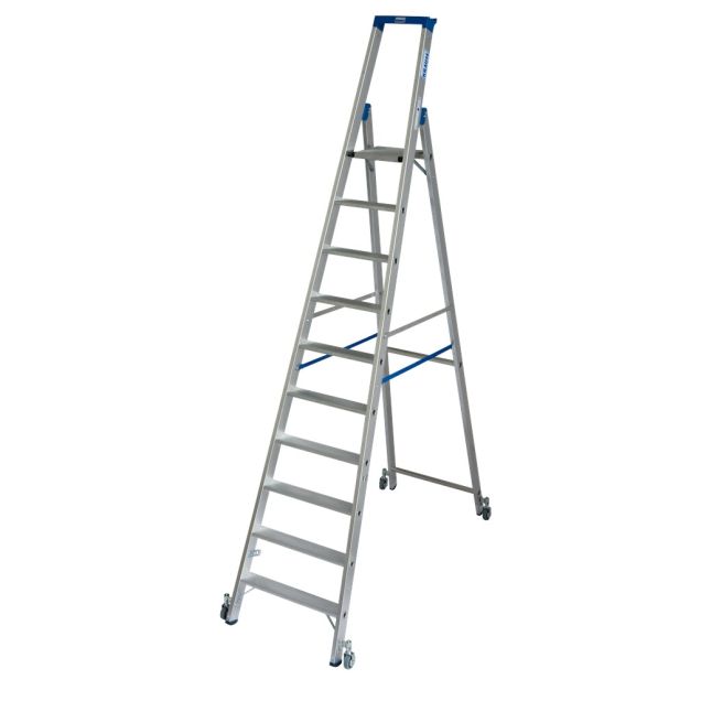 Industrietrap Krause verrijdbaar 10 treden 2350mm