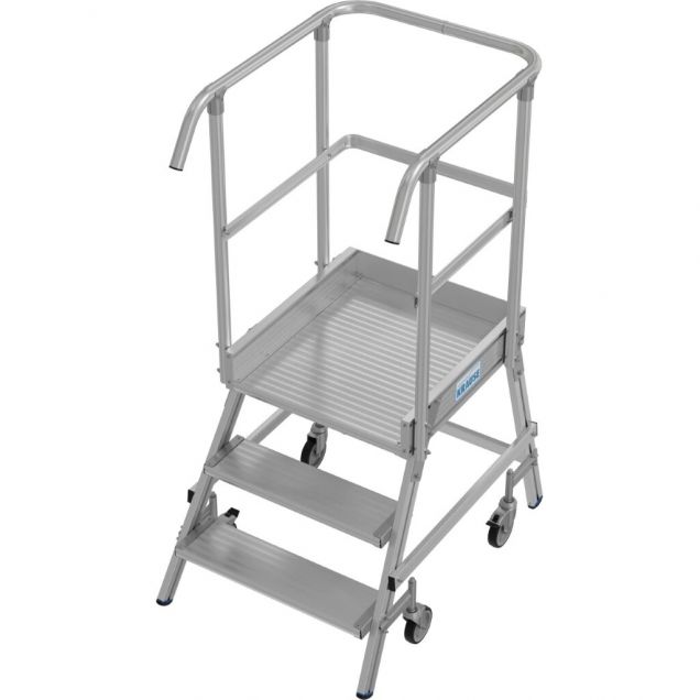 Platformtrap Krause enkel 3 treden 750mm